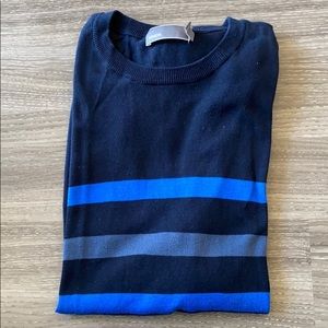 Vince striped cotton sweater